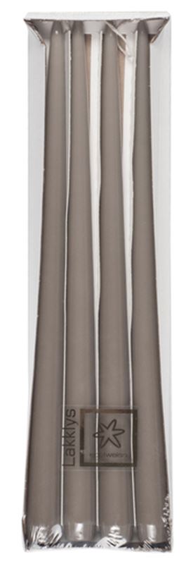 Lackljus Taupe 4-pack