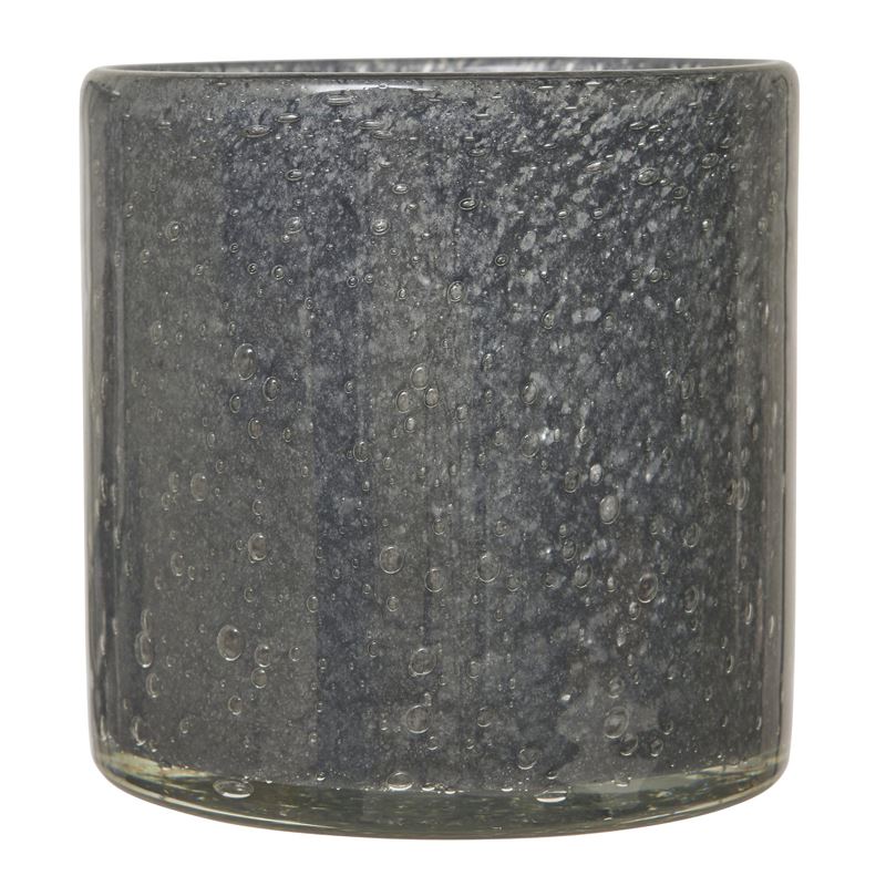 Lagoon ljuslykta glas grå blå