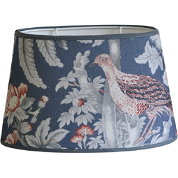 Burdett lampskärm blå Laura Ashley