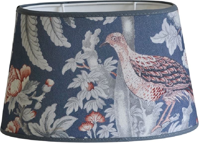 Burdett lampskärm blå Laura Ashley