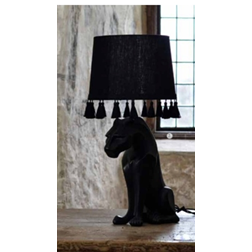 Panther Panter lampfot svart