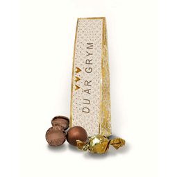 Chokladkort Praliner Du är grym Present