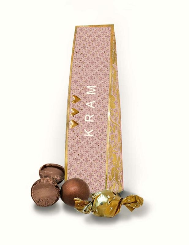 Chokladkort Kram Praliner Present