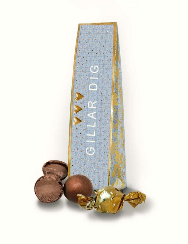 Chokladkort Gillar dig Praliner Present