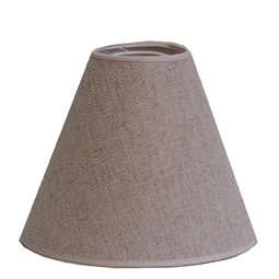 Herringbone lampskärm ljusrosa