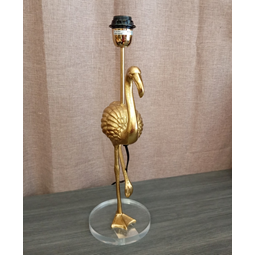 Flamingo lampfot guld