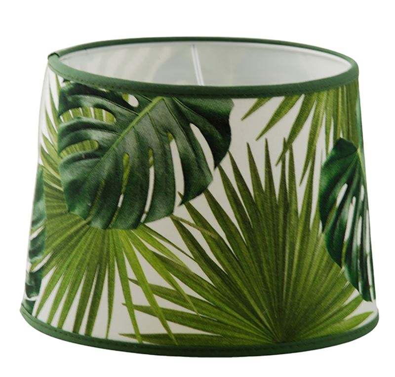 Monstera lampskärm grön
