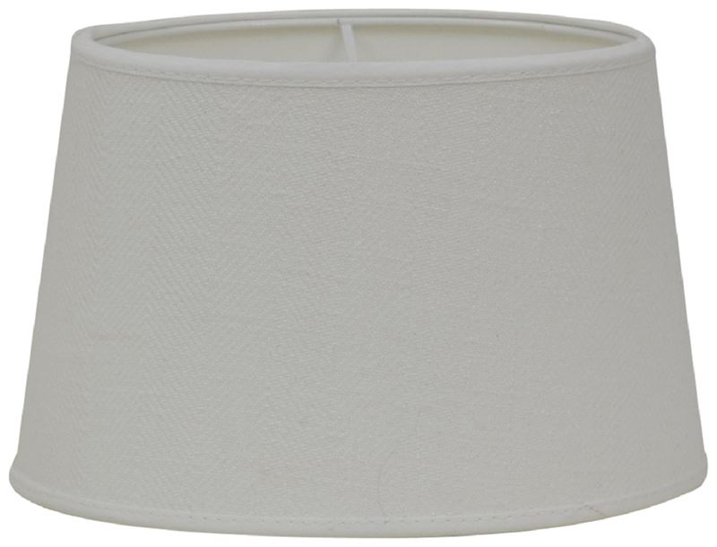 Herringbone lampskärm offwhite