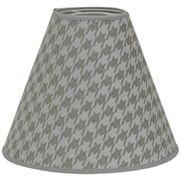 Hundtand lampskärm  Beige Offwhite 