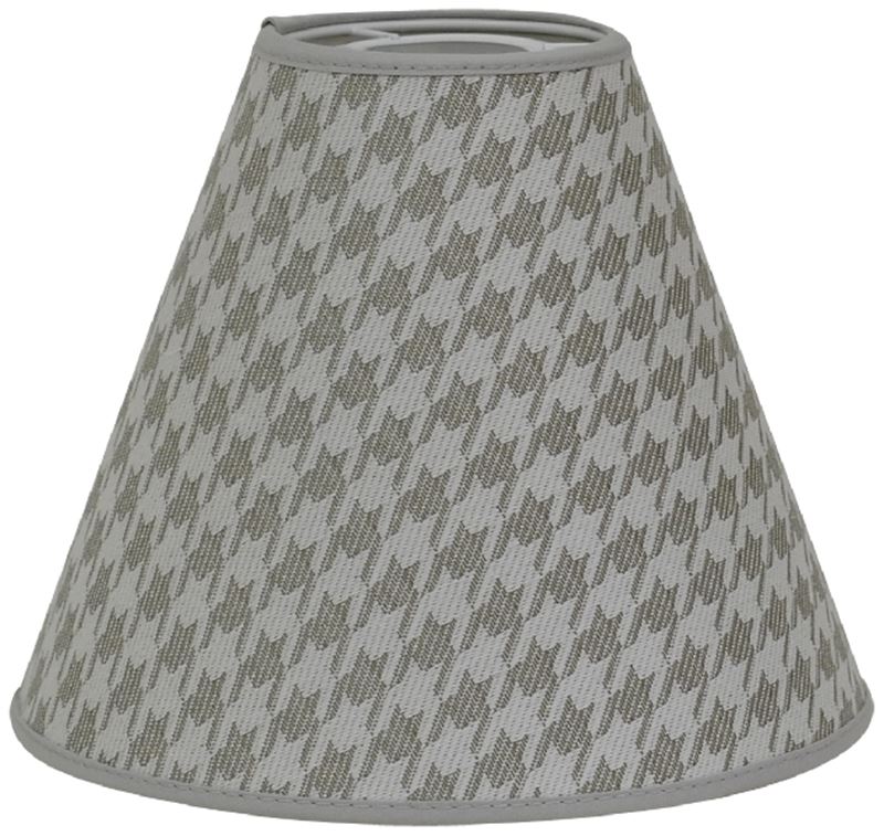 Hundtand lampskärm  Beige Offwhite 