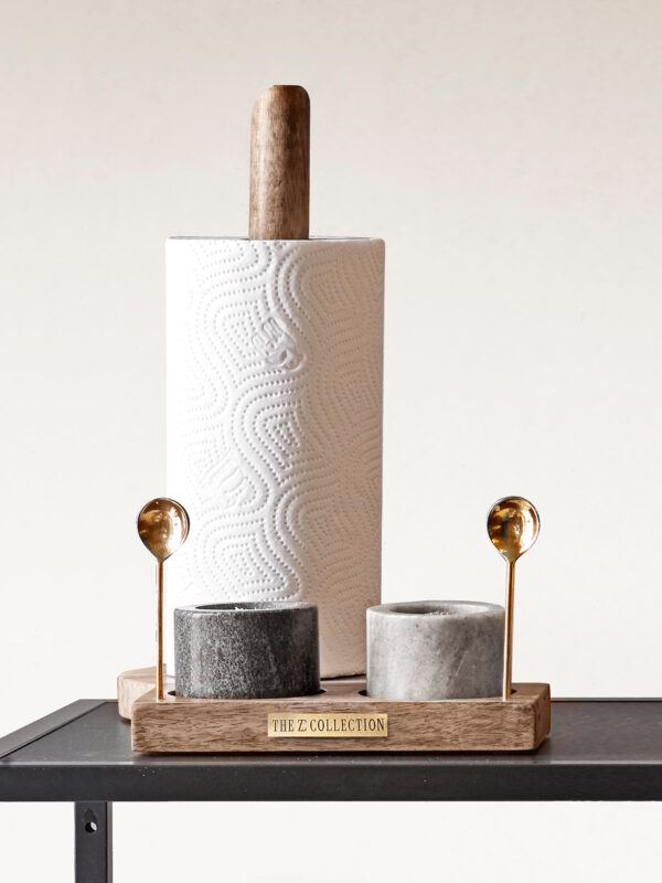 Cucina brown pappershållare marmor