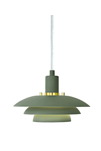 Epsilon fönsterlampa grön