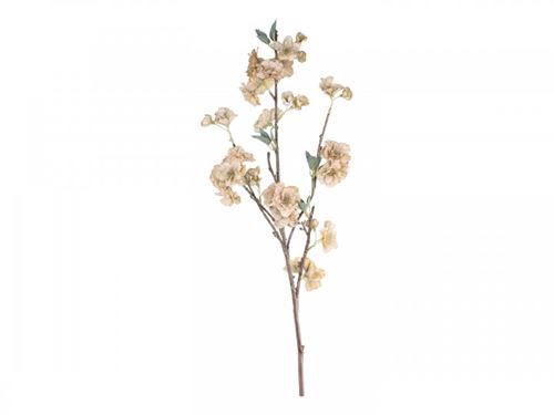 konstväxt gren blommor gammelrosa