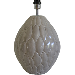 Honeycomb Lampfot Broken mud grey