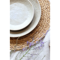 Cassis fat Ø25,5cm stengodslook melamin