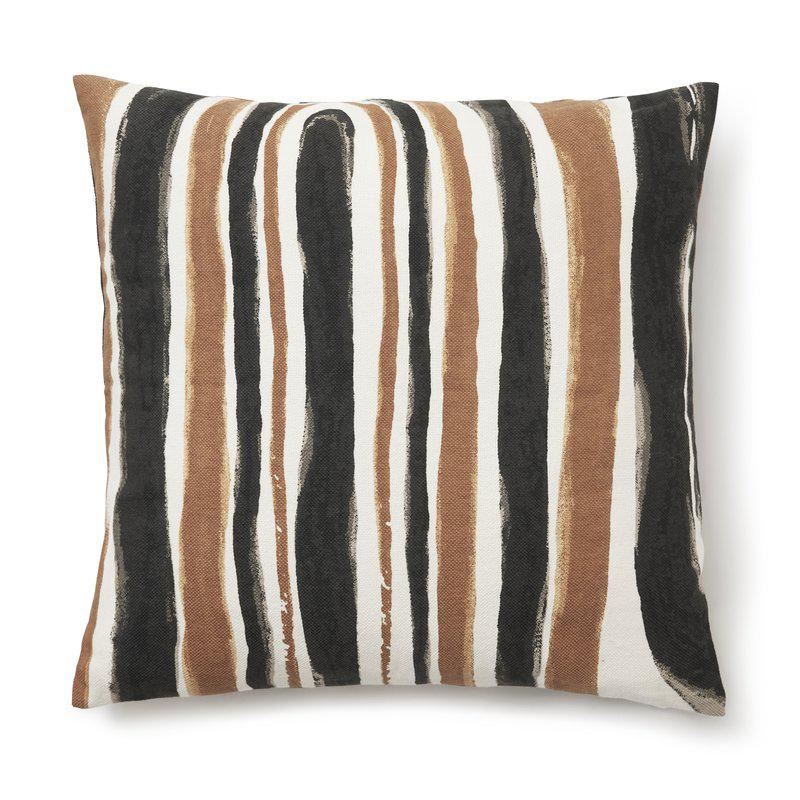 Zampi kuddfodral zebra svart brun vit