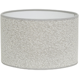 Boucle lampskärm cylinder beige