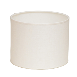Carolin lampskärm cylinder vit 
