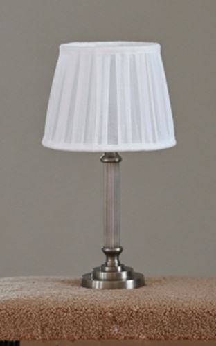 Bristol lampfot antik silver
