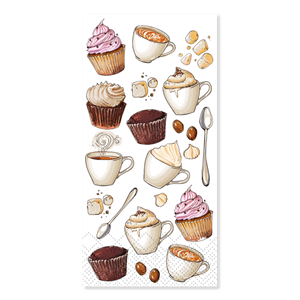 Muffins servett fika kaffe