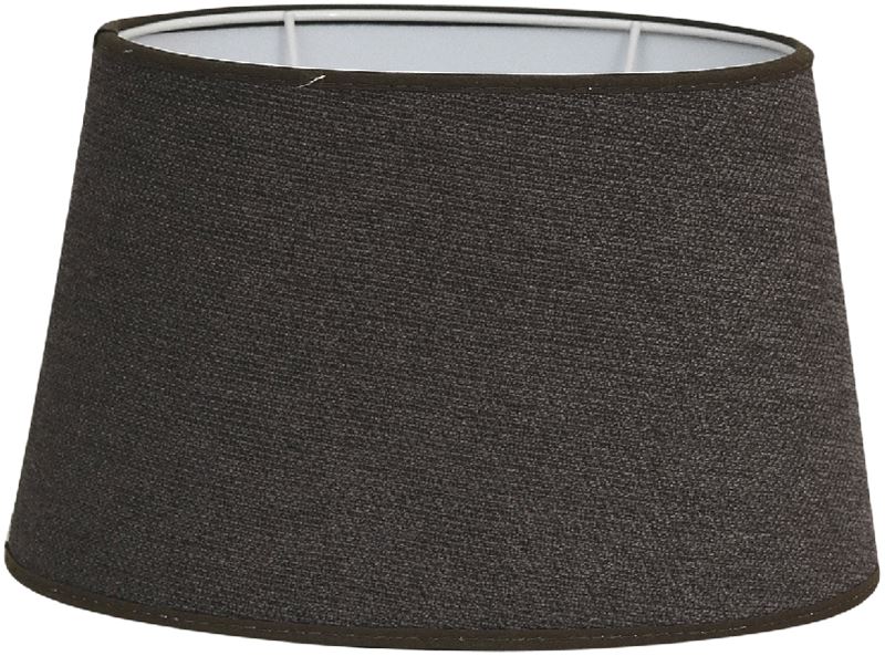 Studio 54 oval lampskärm brun