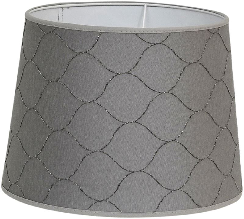Bazely lampskärm grå silvergrå