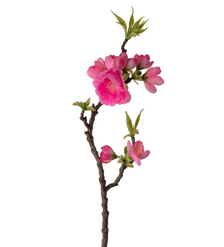 Äppelblom kvist rosa konstväxt