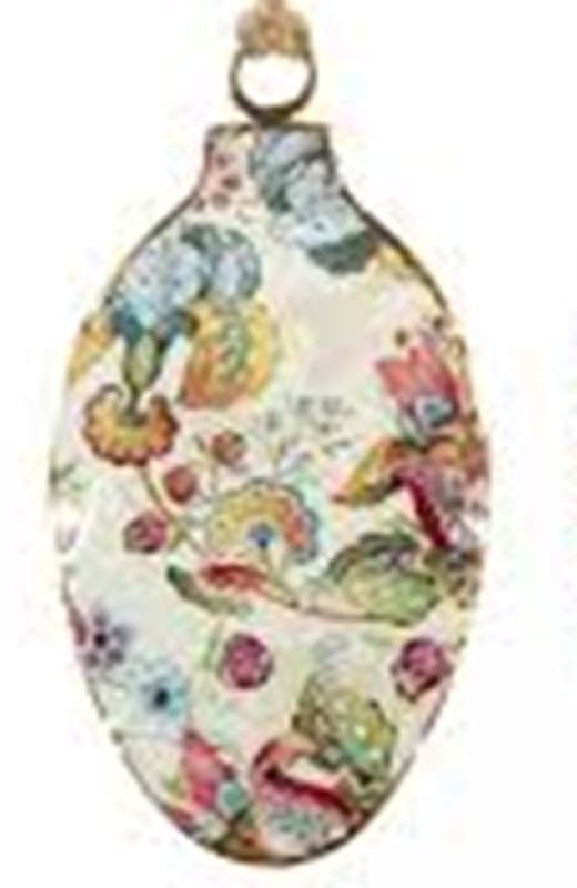 Flora påskägg emalj blommor