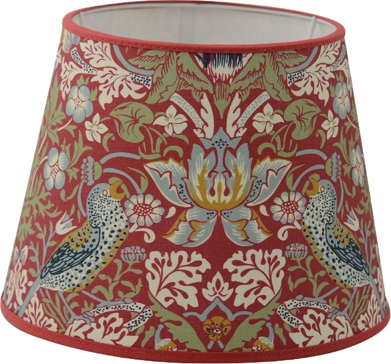 Nutcracker lampskärm röd