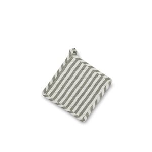 Cuisine grytlapp grön randig