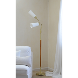 Svedala golvlampa retro ek guld 