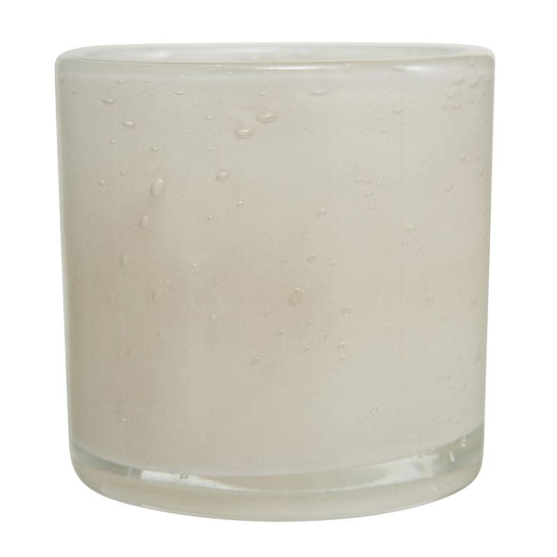 Lagoon ljuslykta creme glas