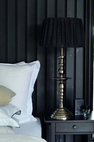 Lux lampfot antik silver
