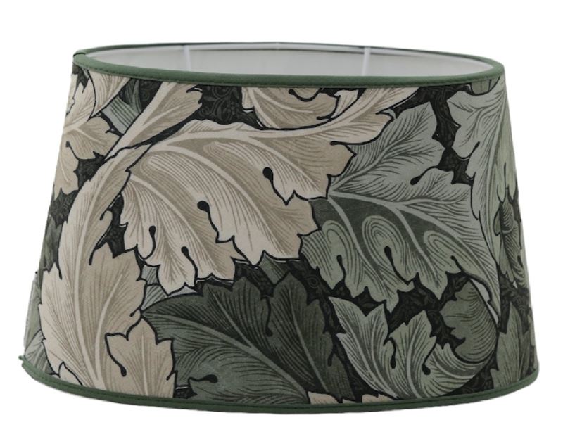 Acanthus  oval lampskärm Morris sammet