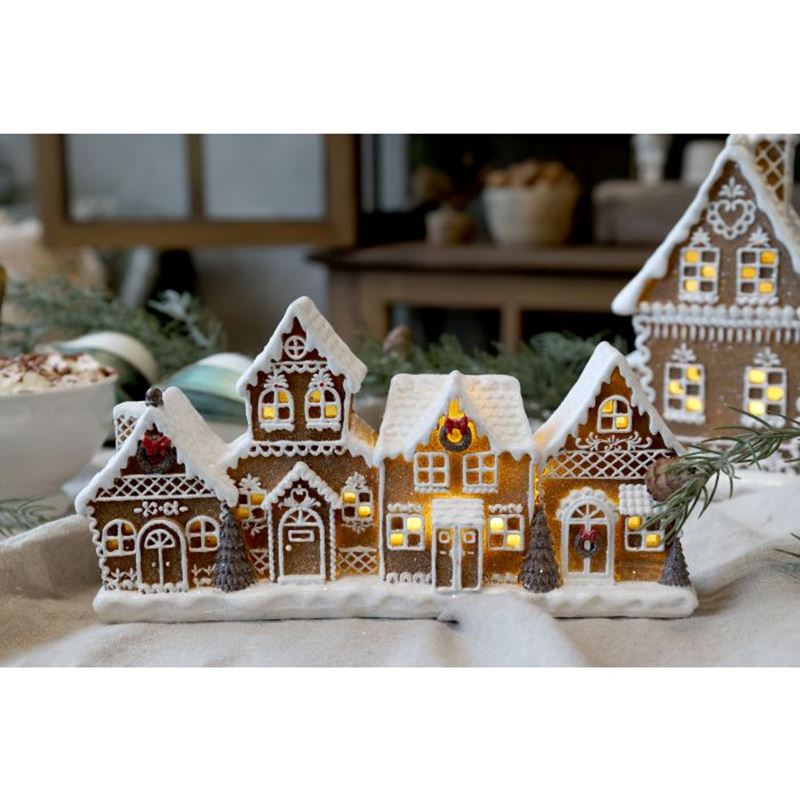 Jul Pepparkakshus LED Batteri