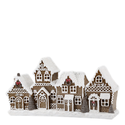 Jul Pepparkakshus LED Batteri