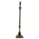 Waldorf lampfot antik silver