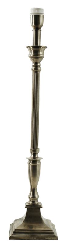 Waldorf lampfot antik silver