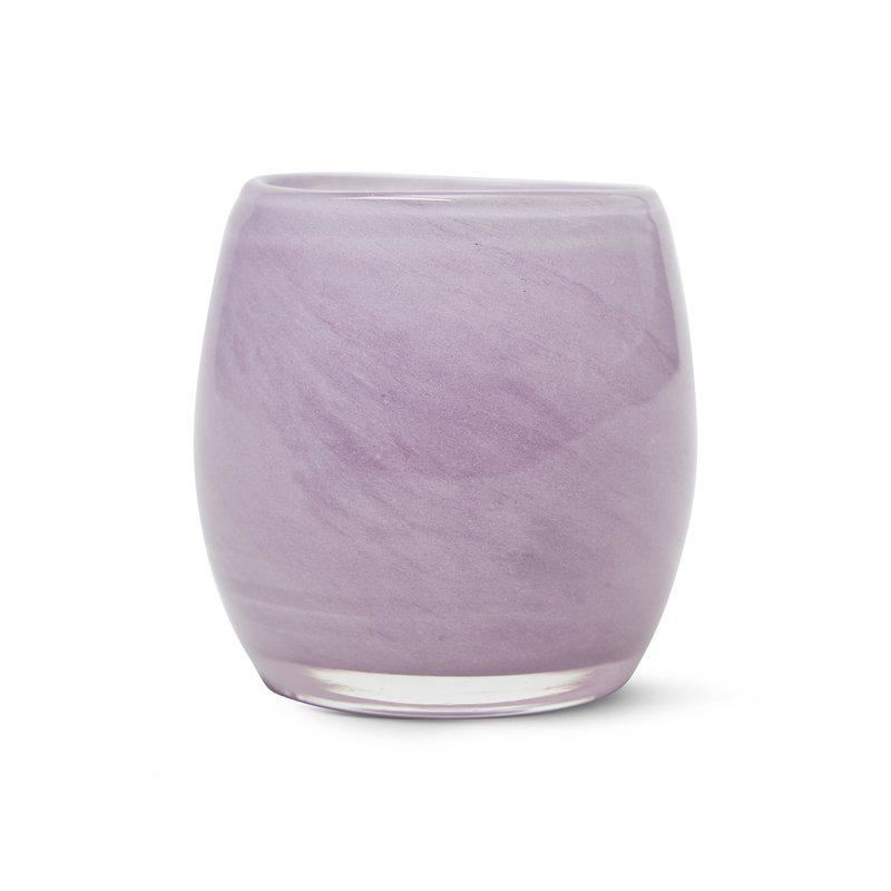 Goya ljuslykta glas lila