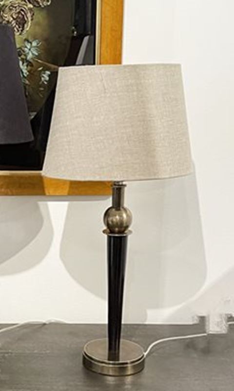 Torch bordslampa svart guld