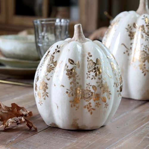Anniversary pumpa keramik guld