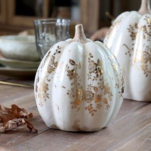 Anniversary pumpa keramik guld