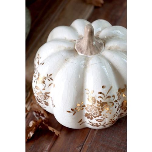 Anniversary pumpa keramik guld