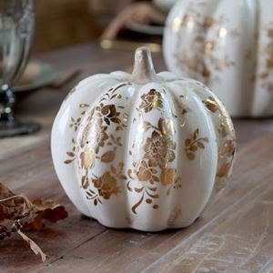 Anniversary pumpa keramik guld