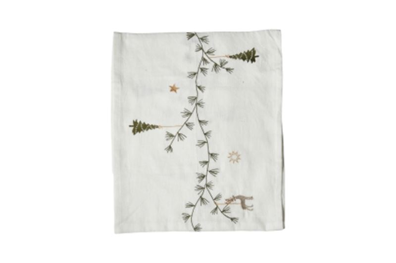 Vinter löpare gran ren