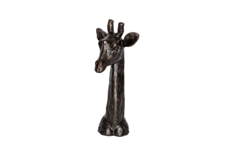 Giraff huvud svart