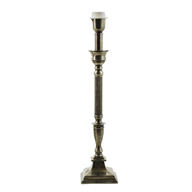 Waldorf lampfot antik silver