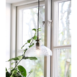 Maple taklampa glas handjord