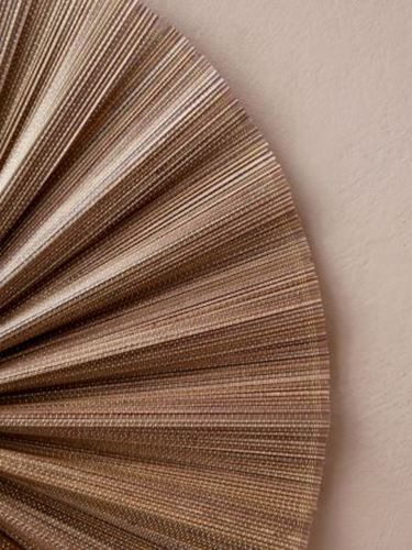 Solfjäder bambu karamell dekoration