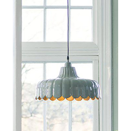 Wells fönsterlampa taklampa grön